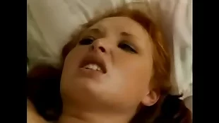 redheaded teenager in hell gets d p fond anal hostility